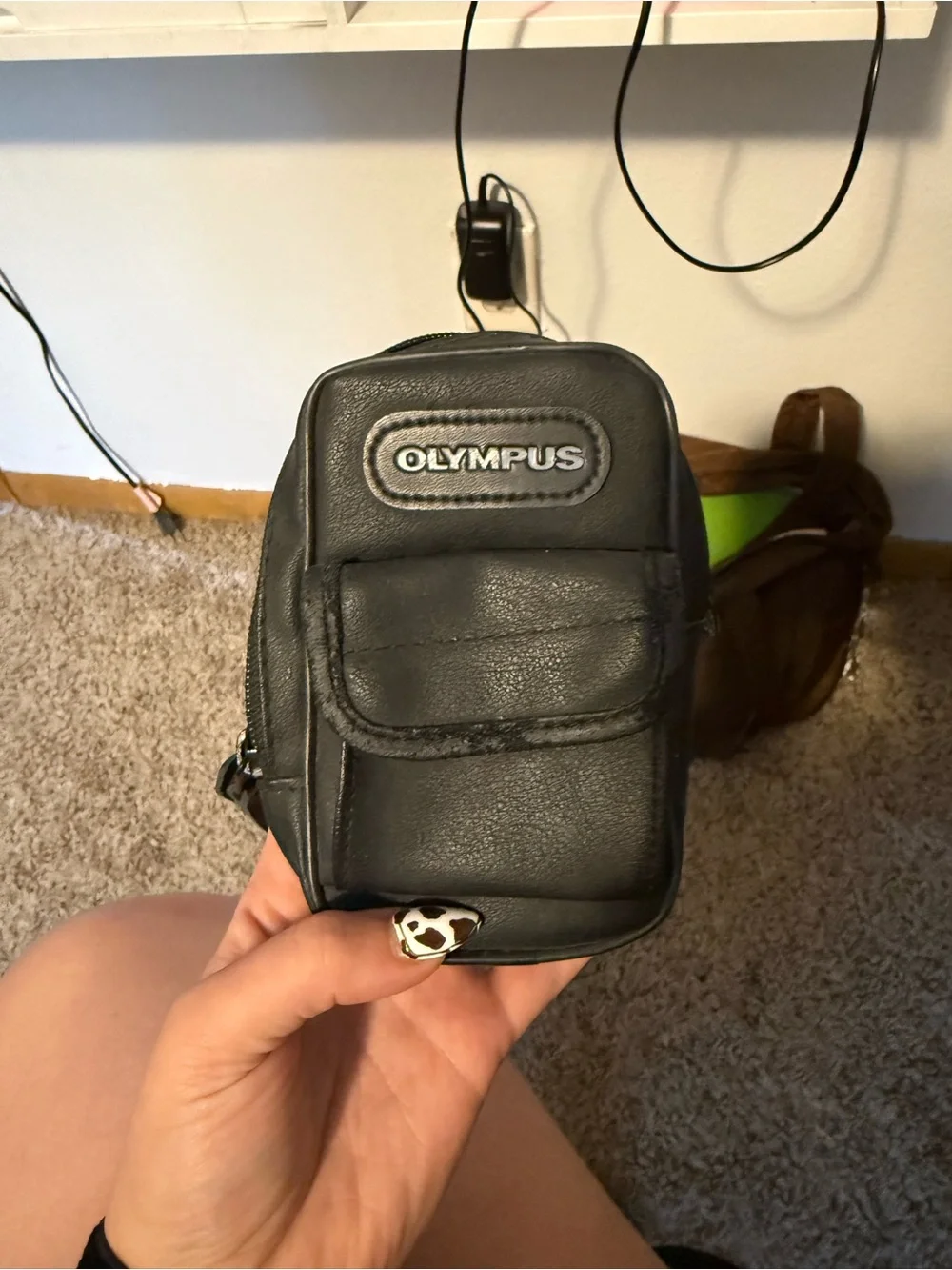 Olympus Silver Compact Point-and-Shoot Digital Camera